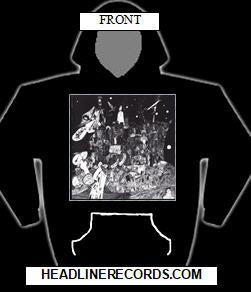 RUDIMENTARY PENI - DEATH CHURCH HOODIE SWEATSHIRT