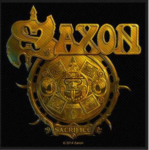 SAXON - SACRIFICE EMBROIDERED PATCH