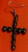 EARRING - SKULL CROSS