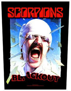 SCORPIONS - BLACKOUT BACK PATCH