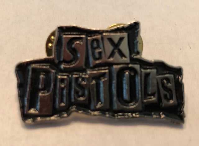 SEX PISTOLS - SEX PISTOLS (2 LINES) METAL PIN