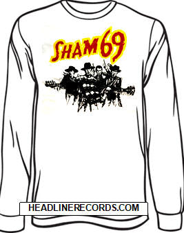 SHAM 69 - HERSHAW BOYS LONG SLEEVE TEE SHIRT