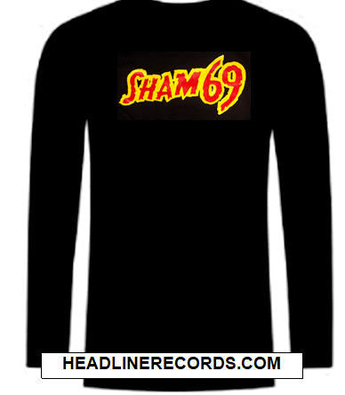 SHAM 69 - LOGO LONG SLEEVE TEE SHIRT