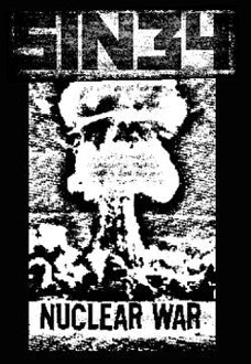 SIN 34 - NUCLEAR WAR BACK PATCH