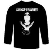 SIOUXSIE & THE BANSHEES - FACE WITH HANDS LONG SLEEVE TEE SHIRT