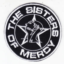 SISTERS OF MERCY - LOGO EMBROIDERED PATCH