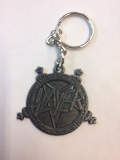 SLAYER - LOGO METAL KEY CHAIN