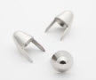 SMALL SILVER ENGLISH CONE STUDS (PACK OF 20) - FREE SHIPPING