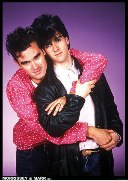 SMITHS - MORRISSEY & MARR COLOR POSTER