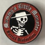 SOCIAL DISTORTION - MOMMY'S LITTLE MONSTER ENAMEL PIN BADGE