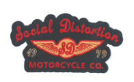 SOCIAL DISTORTION - MOTO LOGO EMBROIDERED PATCH