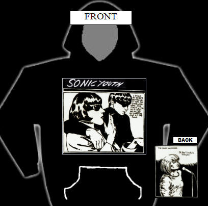 SONIC YOUTH - GOO HOODIE SWEATSHIRT