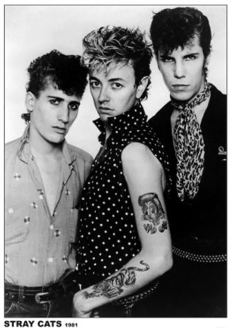 STRAY CATS - BAND PICTURE POSTER