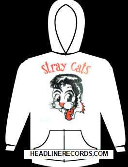 STRAY CATS - LOGO HOODIE SWEATSHIRT