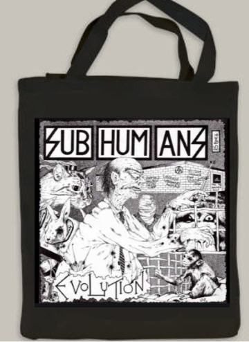 SUBHUMANS - EVOLUTION TOTE BAG