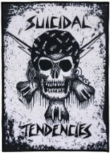 SUICIDAL TENDENCIES - RXCX SKULL BACK PATCH