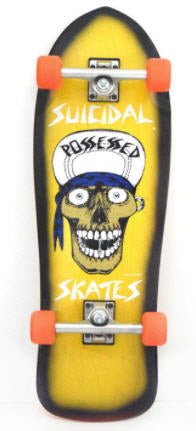 SUICIDAL TENDENCIES - SUICIDAL SKATES SKULL COMPLETE SKATEBOARD