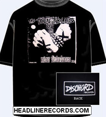 TEEN IDLES - MINOR DISTURBANCE EP TEE SHIRT
