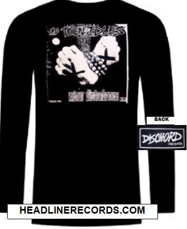 TEEN IDLES - MINOR DISTURBANCE EP LONG SLEEVE TEE SHIRT