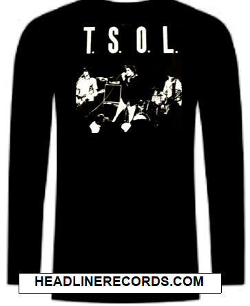 TSOL - 1ST LP LONG SLEEVE TEE SHIRT