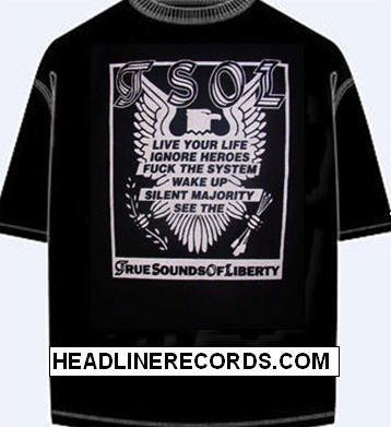 TSOL - FUCK THE SYSTEM TEE SHIRT