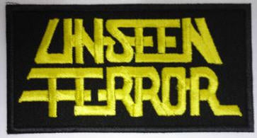 UNSEEN TERROR - UNSEEN TERROR EMBROIDERED PATCH