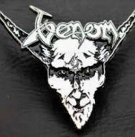 VENOM - BLACK METAL FLAT PIN