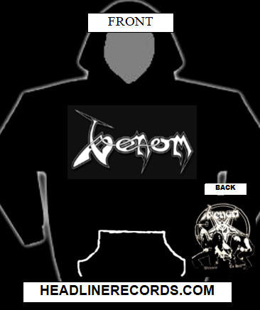 VENOM - WELCOME TO HELL HOODIE SWEATSHIRT