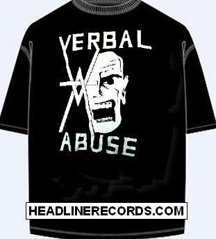 VERBAL ABUSE - LOGO TEE SHIRT
