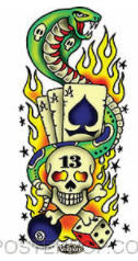 VINCE RAY - TATTOO 13 STICKER