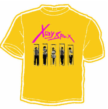 X RAY SPEX - GERM FREE ADOLESCENTS (TUBE) TEE SHIRT