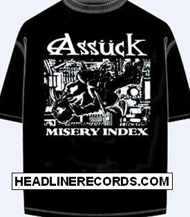 ASSUCK - MISERY INDEX TEE SHIRT