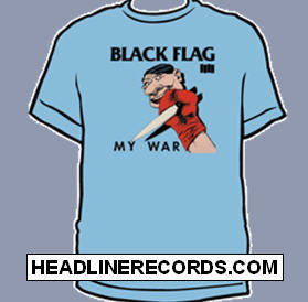 BLACK FLAG - MY WAR TEE SHIRT