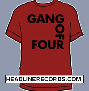 GANG OF FOUR - LOGO TEE SHIRT