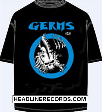 GERMS - RETURN (BLACK SHIRT) TEE SHIRT