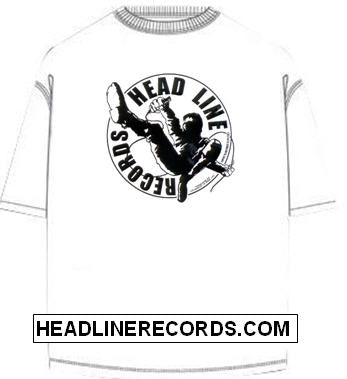 HEADLINE RECORDS CLASSIC LOGO (WHITE SHIRT) TEE SHIRT