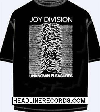 JOY DIVISION - UNKNOWN PLEASURE TEE SHIRT
