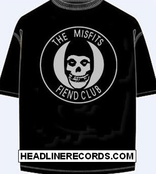 MISFITS - FIEND CLUB TEE SHIRT