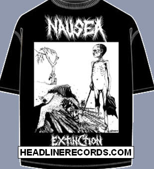 NAUSEA - EXTINCTION TEE SHIRT