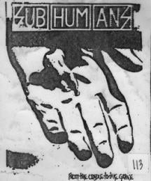 SUBHUMANS - FROM THE CRADLE TO THE GRAVE PATCH