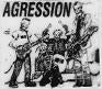 AGRESSION - SKELETON BAND PATCH