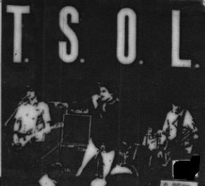 TSOL - PICTURE OF THE FIRST LP PATCH
