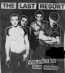 LAST RESORT - VIOLENCE IN OUR MINDS PATCH
