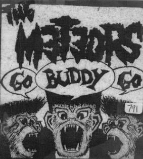 METEORS - GO BUDDY GO PATCH