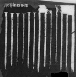 HIS HERO IS GONE - NAIL PATCH