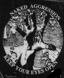 NAKED AGGRESSION - KEEP YOUR EYES OPEN PATCH
