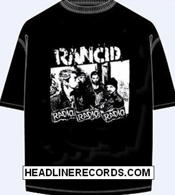 RANCID - RADIO RADIO TEE SHIRT