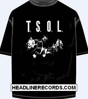 TSOL - FIRST LP TEE SHIRT
