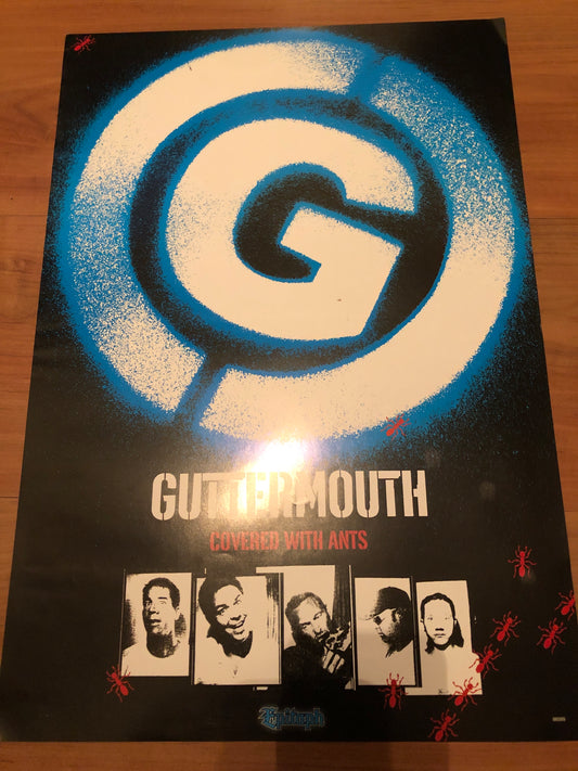 GUTTERMOUTH - COVERED WITH ANTS POSTER