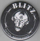 BLITZ - NEVER SURRENDER  2.25" BIG BUTTON